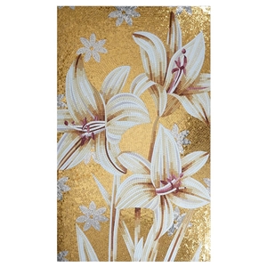 Golden Leaf Glass for Medallion Artworks Handmade