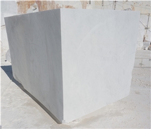 Mugla White Marble Blocks, White Cosmos Marble Blocks