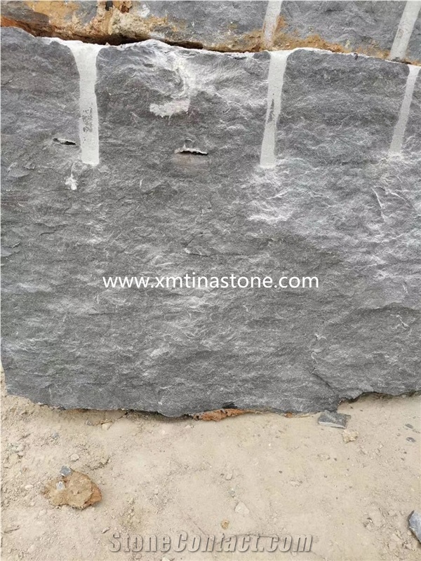 Blue Limestone Sculpture Stone Statue