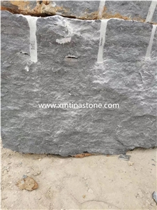 Blue Limestone Sculpture Stone Statue