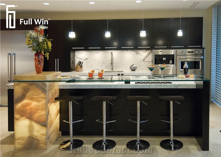 Anti-Fouling Peninsula Countertop