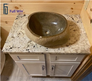 Top Sink Granite Bathroom Vanity Top