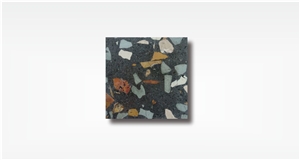 Venus Black Terrazzo Tile Indonesia Floor Tile