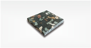 Venus Black Terrazzo Tile Indonesia Floor Tile