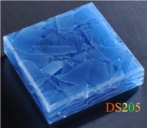 Backlit Jade Glass Slabs Exterior Applications