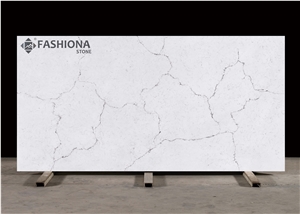 Calacatta Quartz Surface Slab for Counter Top Fab723
