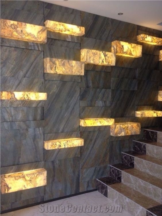 Calacatta Quartz Surface Slab for Counter Top Fab725t