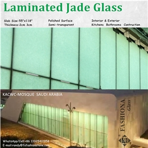 Exterior Curtain Walls Cladding, Recycled Glass Panels