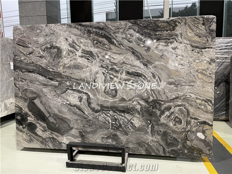 Arabescato Orobico Grigio Marble Slabs Tiles Floor