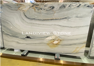 Fantasy Macaubas, White Quartzite Slab