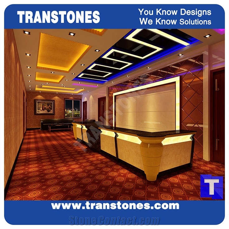 White Kitchen Worktops Artificial Stone Tops