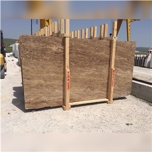 Antique Noce Travertine Slabs
