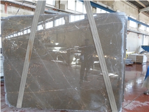 Bronze Brown Marble Slabs, Olive Maron Bronze Brown Marble Slabs, Olive Maron