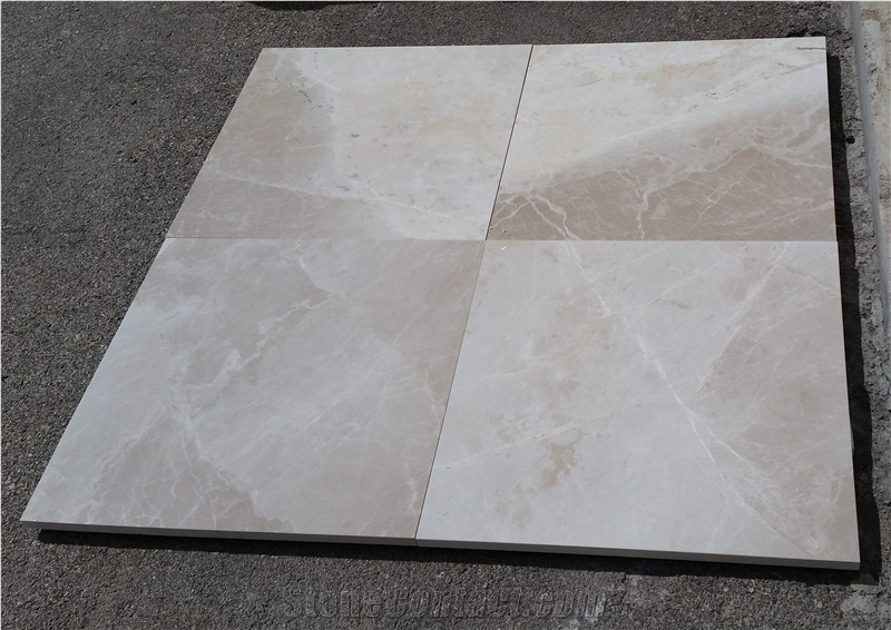 Cream Beige Marble Tiles, Burdur Cream Marble