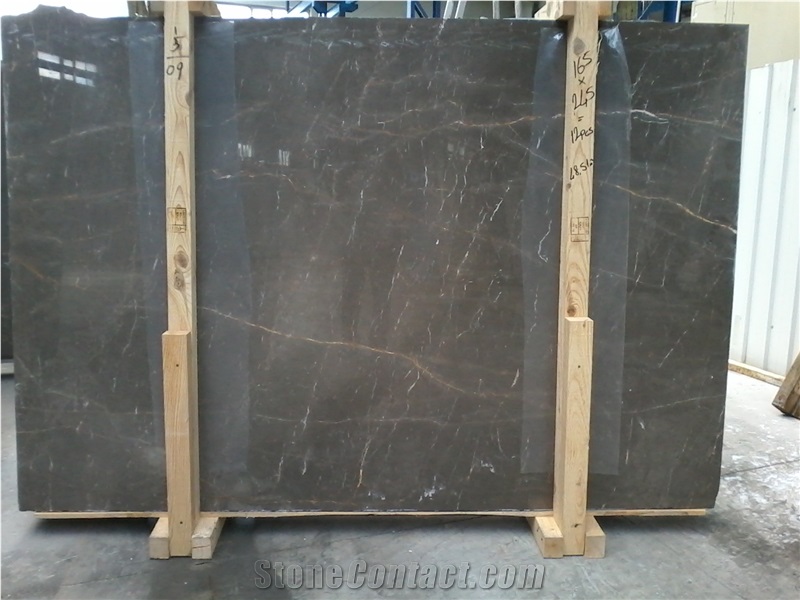 Olive Marron Marble Slabs