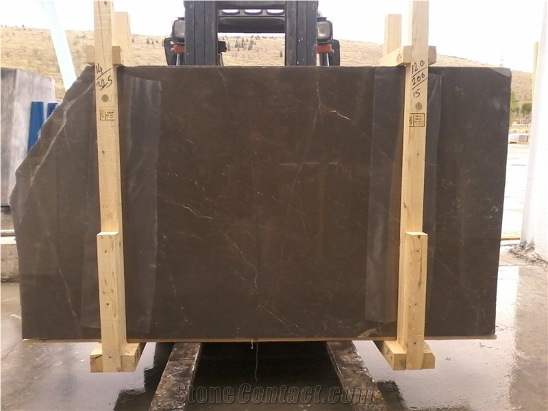 Olive Marron Marble Slabs