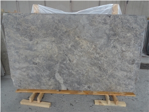 Silver Travertine Slabs