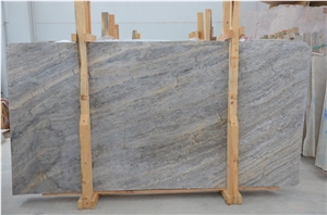 Silver Travertine Slabs