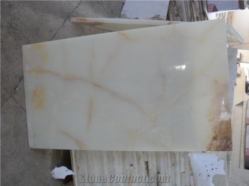 White Onyx - Ivory Onyx Tiles