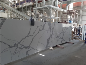 Calacatta Laza Artificial Marble Slabs