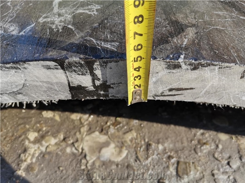 Black and White Marble Pillar Skin Hollow Column