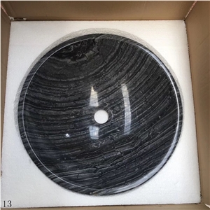 Top Quality Green Marble Round Sinks