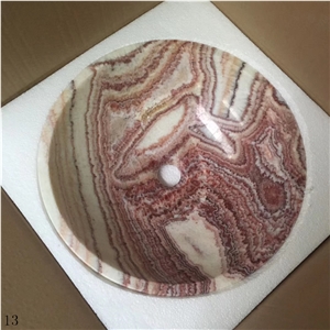 Top Quality Green Marble Round Sinks