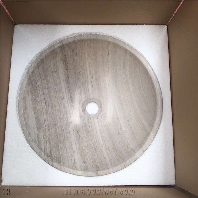 Top Quality Green Marble Round Sinks