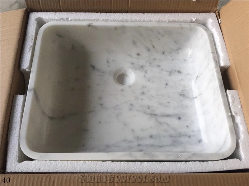 Top Quality Hotel Bathroom Wash Sinks Square Basin