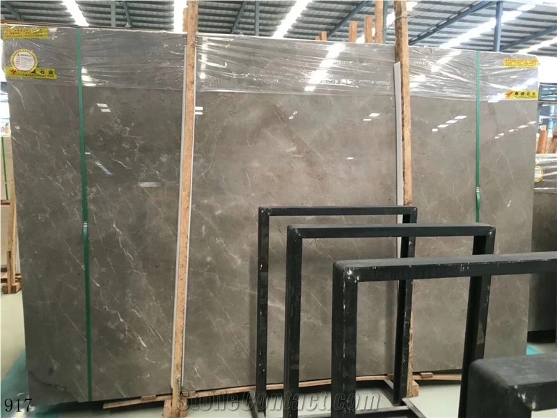 Turkey Ankara Grey Marble Floor Stone Slabs Tiles