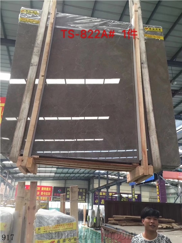Turkey Ankara Grey Marble Floor Stone Slabs Tiles