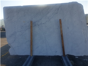 Bianco Carrara Venato Marble Slabs