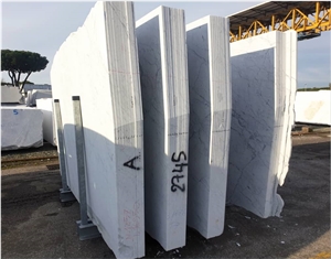 Bianco Carrara Venato Marble Slabs