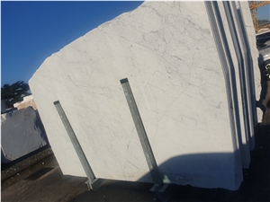 Bianco Carrara Venato Marble Slabs