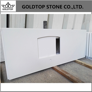 Artificial Stone Pure White Quartz Countertops