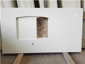 Artificial Stone Pure White Quartz Countertops