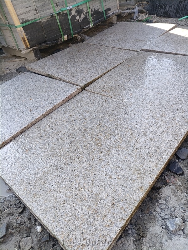 G350 Granite Bush Hammered Finished Exterior Tiles