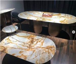 Luxury Stone Home Dining Table Marble Table
