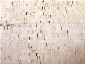 Split Face Yellow Marble Wall Panels