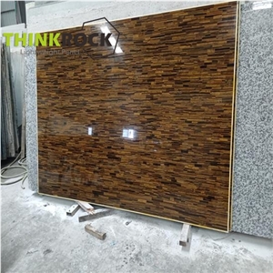 Luxury Stone Honeycomb Backed  Homes Decorations Wall Panel