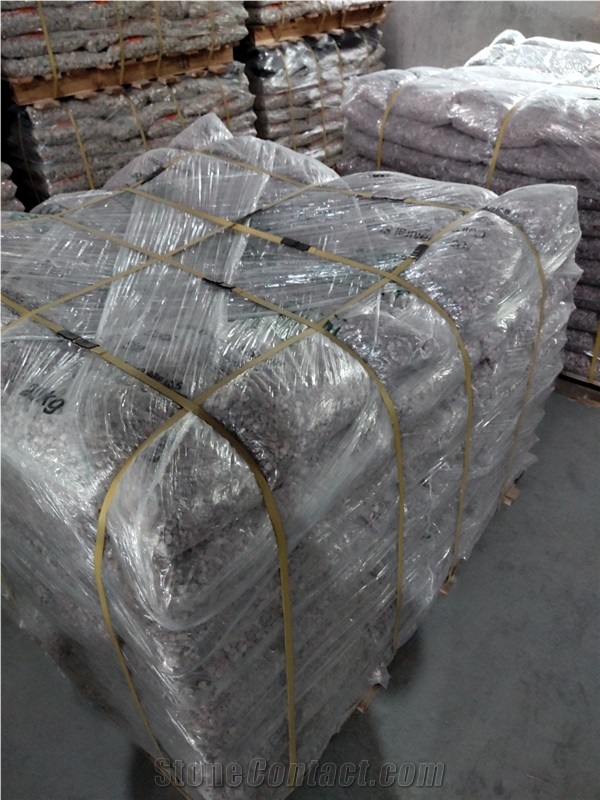 Black Natural Color Rock Stone for Landscape