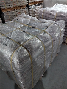 Black Natural Color Rock Stone for Landscape