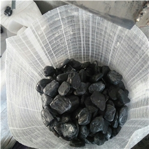 Black Pebble Stone for Pathway Paving and Floor