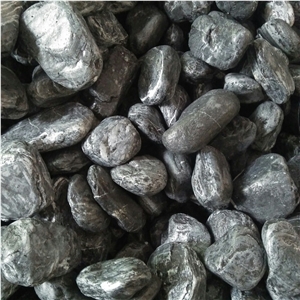 Black Pebble Stone for Pathway Paving and Floor