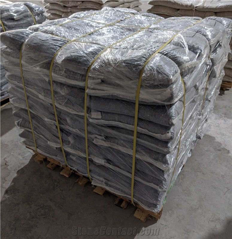 Black Pebble Stone for Pathway Paving and Floor