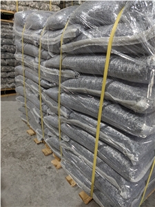 Black Tumble Stone for Garden Path Way
