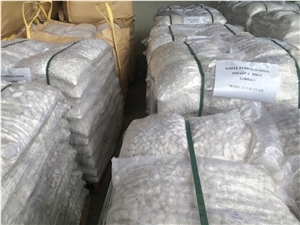 Crushed Crystal White Natural Gravel Pebble Stone