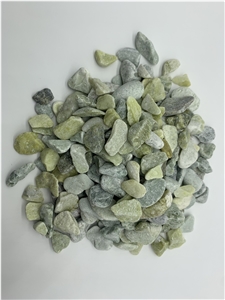 Green Pebbles Rocks Stone for Garden
