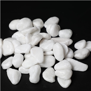 Pebble Tumble Stone White Color