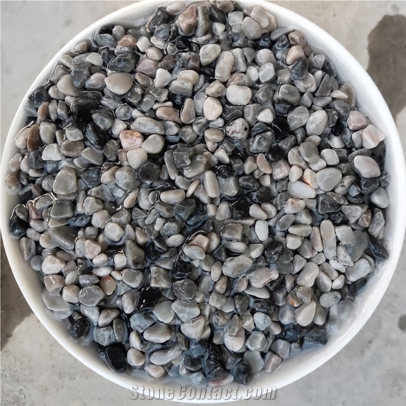 Pure White Aggregate Gravel Crushed Stone